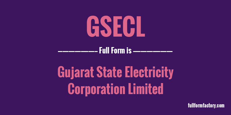 gsecl-full-form