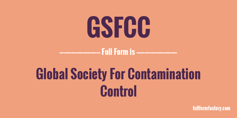 gsfcc-full-form