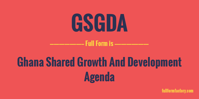 gsgda-full-form