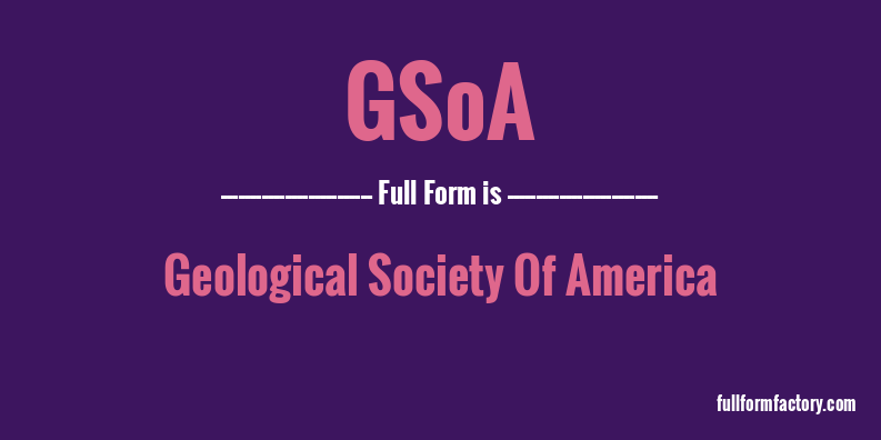 gsoa-full-form