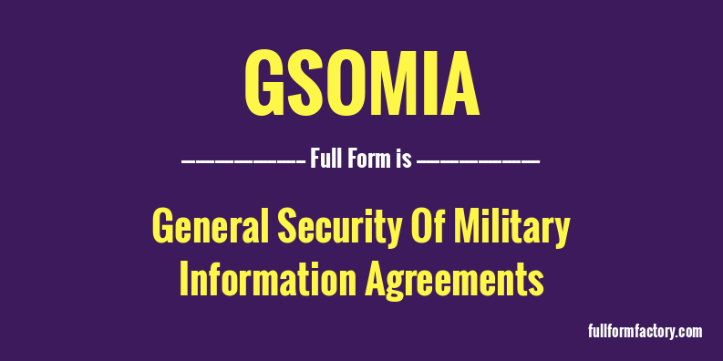 gsomia-full-form