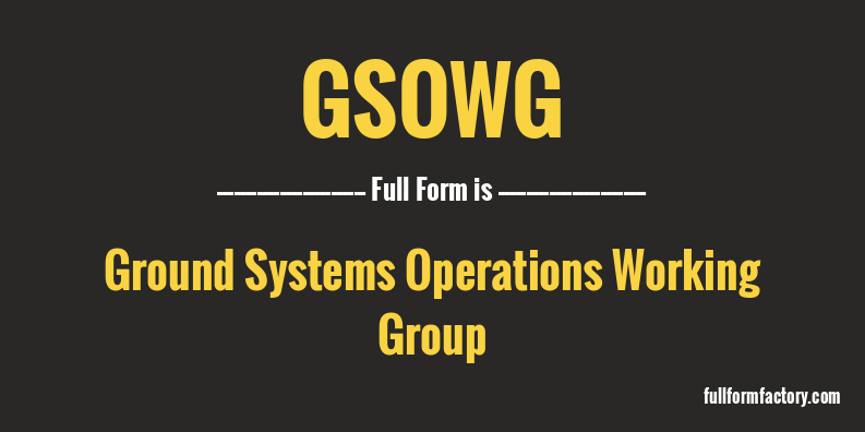 gsowg-full-form