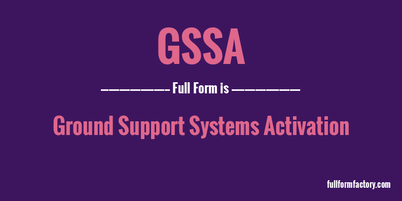 gssa-full-form
