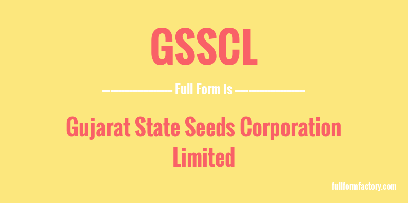 gsscl-full-form