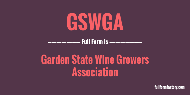 gswga-full-form