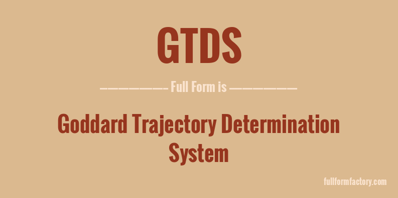 gtds-full-form
