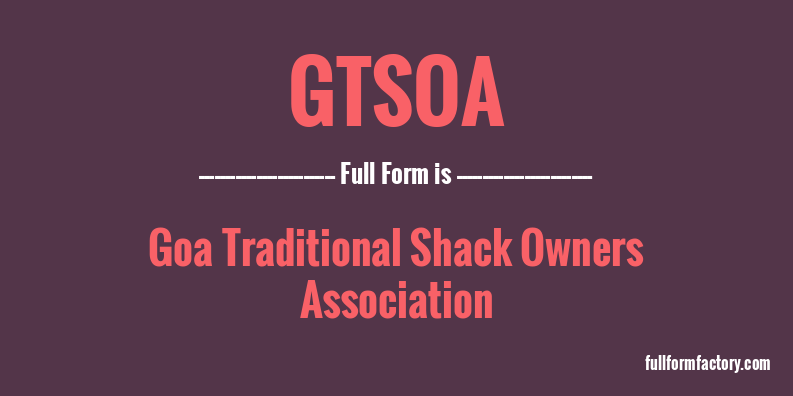 gtsoa-full-form