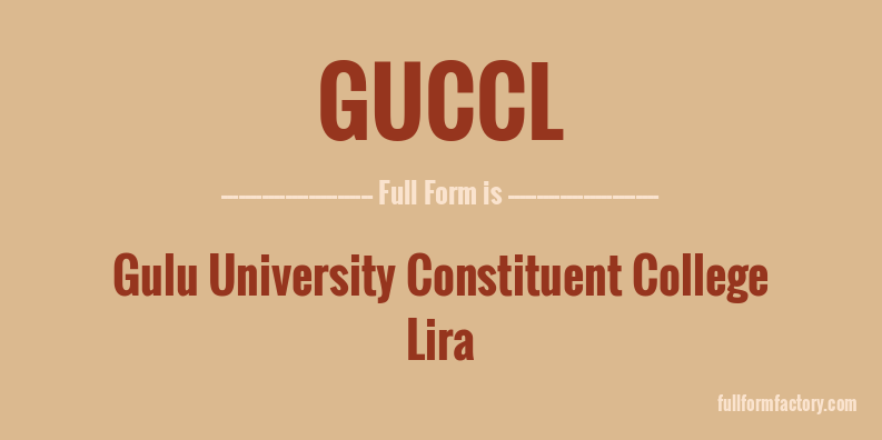 guccl-full-form