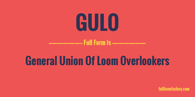 gulo-full-form