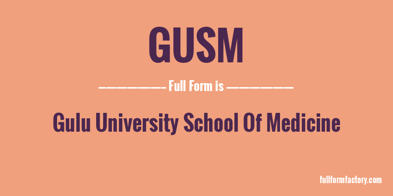 gusm-full-form