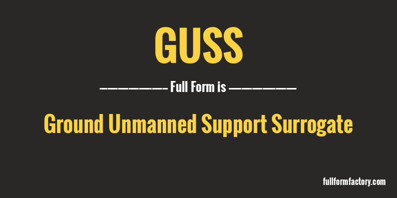 guss-full-form