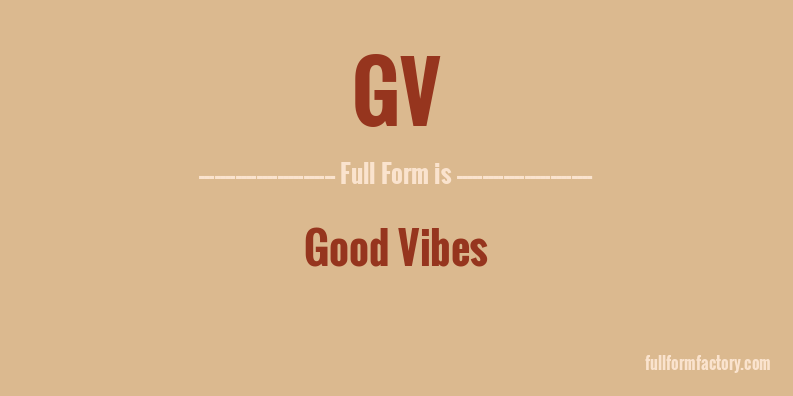 gv-full-form