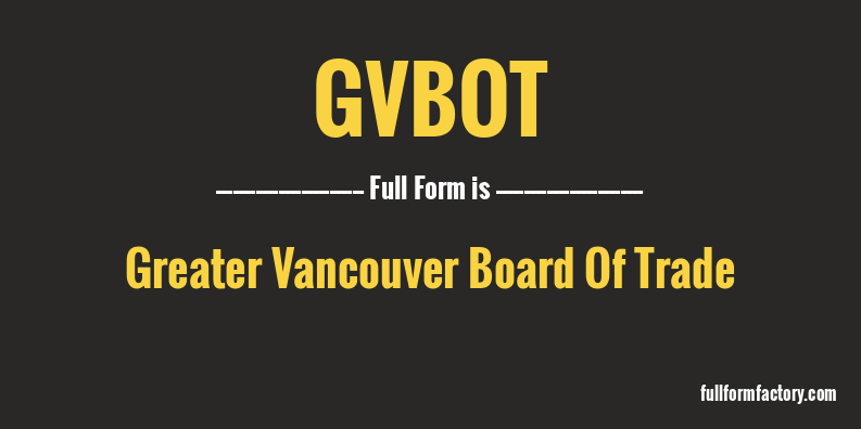 gvbot-full-form