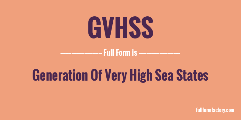 gvhss-full-form