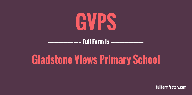 gvps-full-form