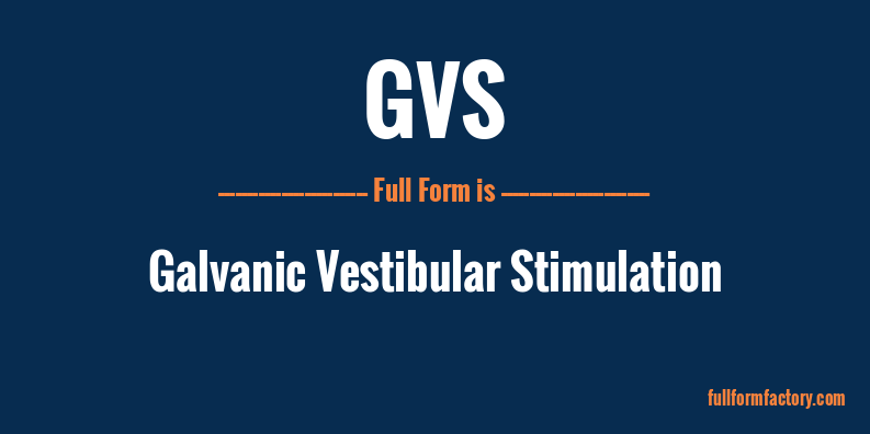 gvs-full-form