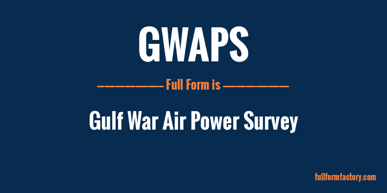 gwaps-full-form