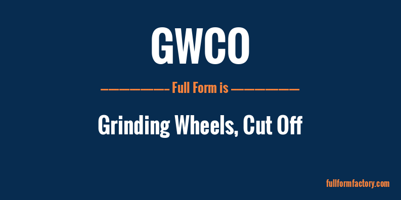 gwco-full-form