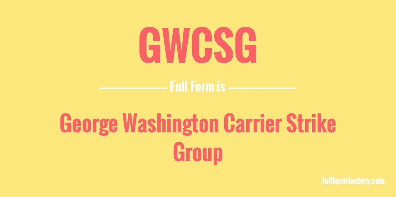 gwcsg-full-form