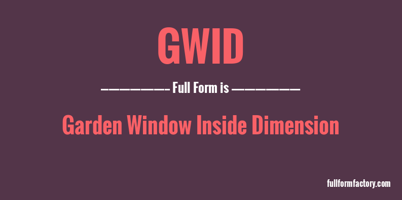 gwid-full-form