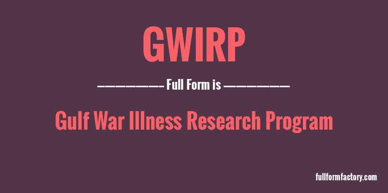 gwirp-full-form