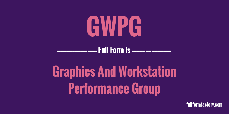 gwpg-full-form