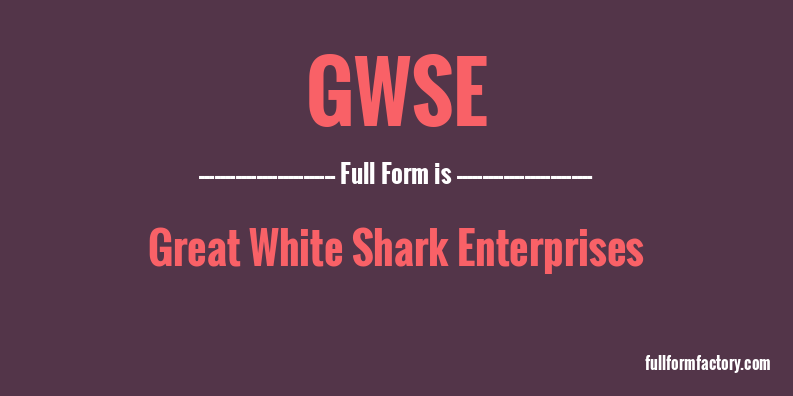 gwse-full-form