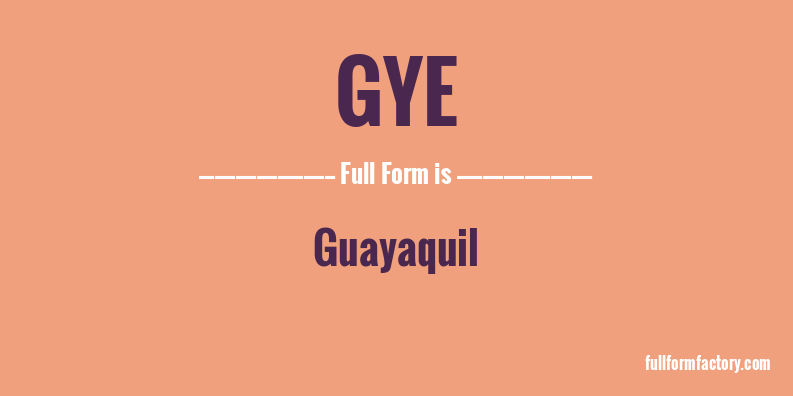 gye-full-form