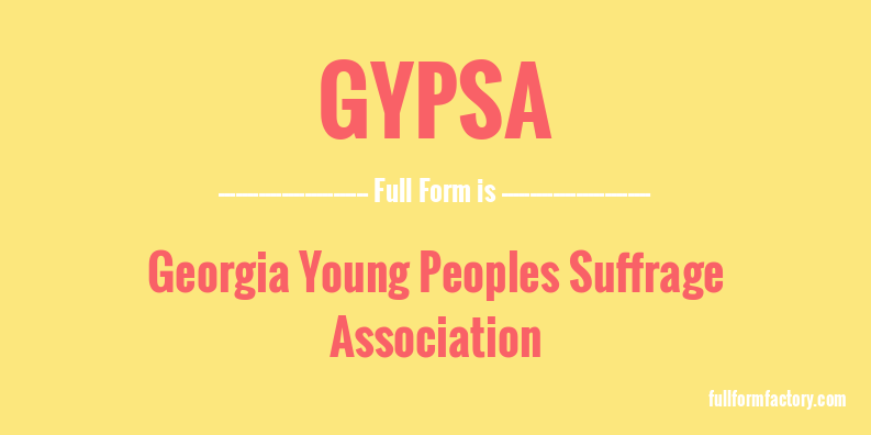 gypsa-full-form