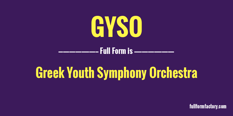 gyso-full-form