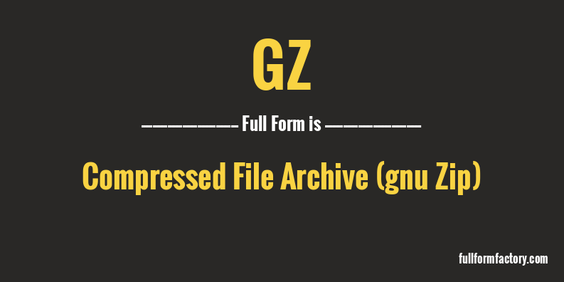 gz-full-form