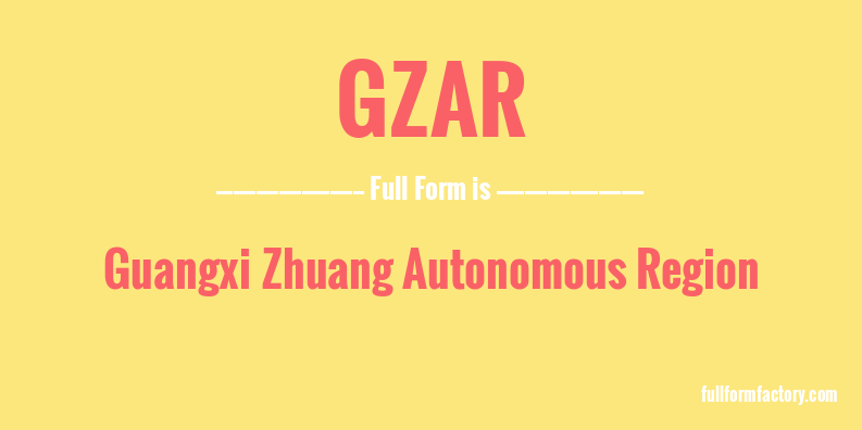 gzar-full-form