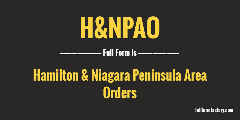 h&npao-full-form