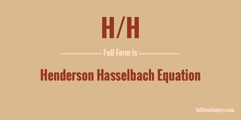 h/h-full-form