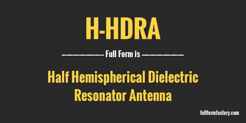 h-hdra-full-form