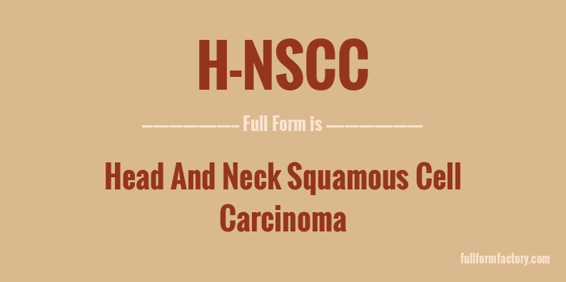 h-nscc-full-form