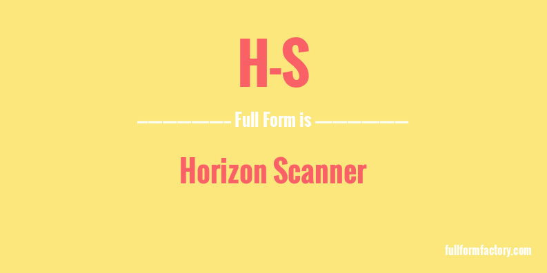 h-s-full-form