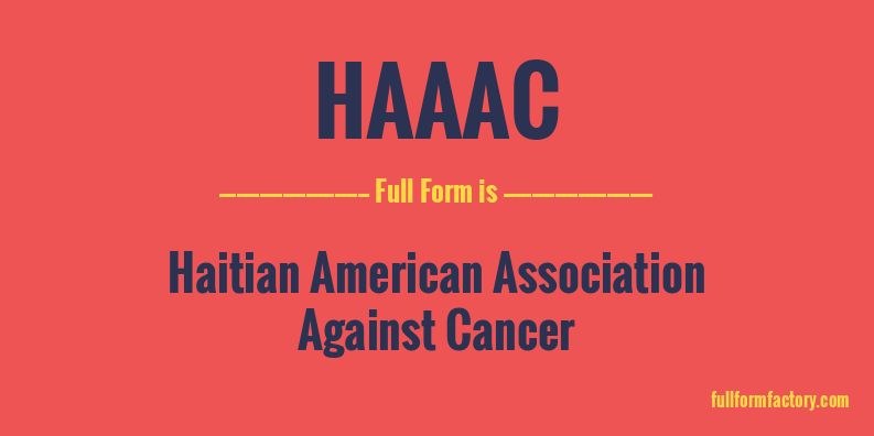 haaac-full-form