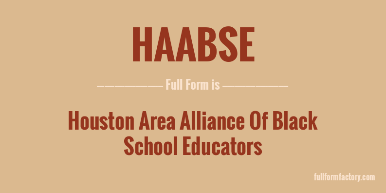 haabse-full-form