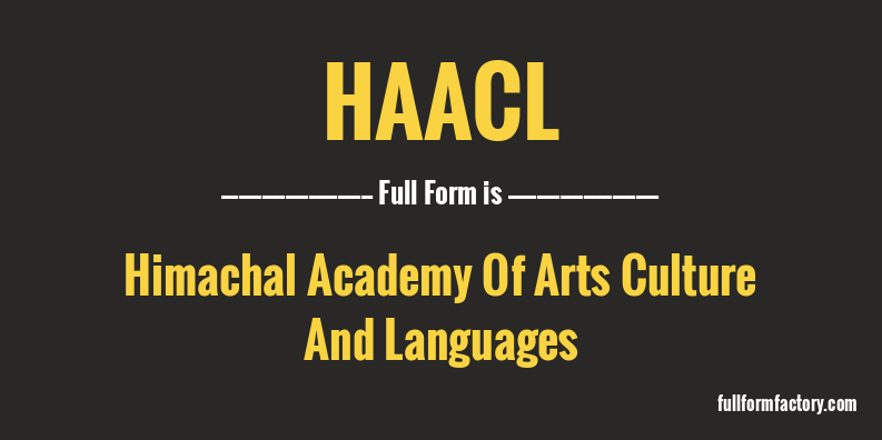 haacl-full-form