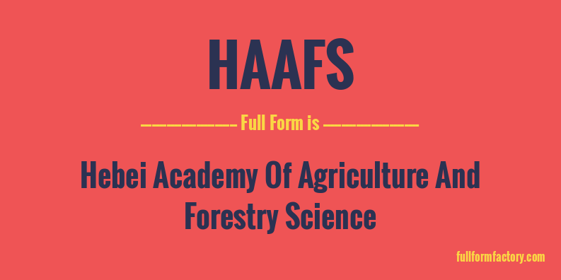 haafs-full-form