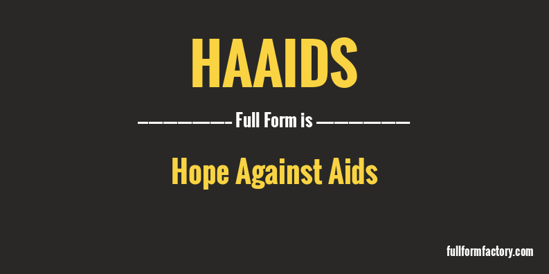 haaids-full-form