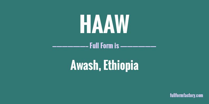 haaw-full-form