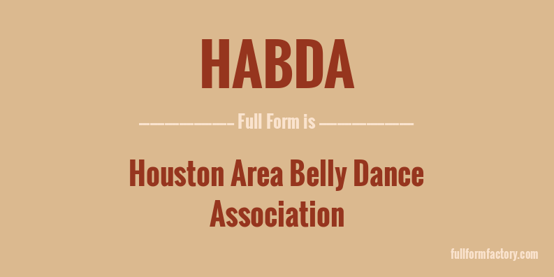 habda-full-form
