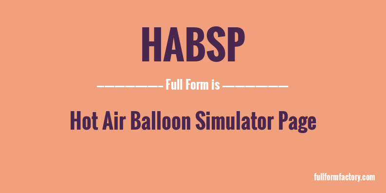 habsp-full-form