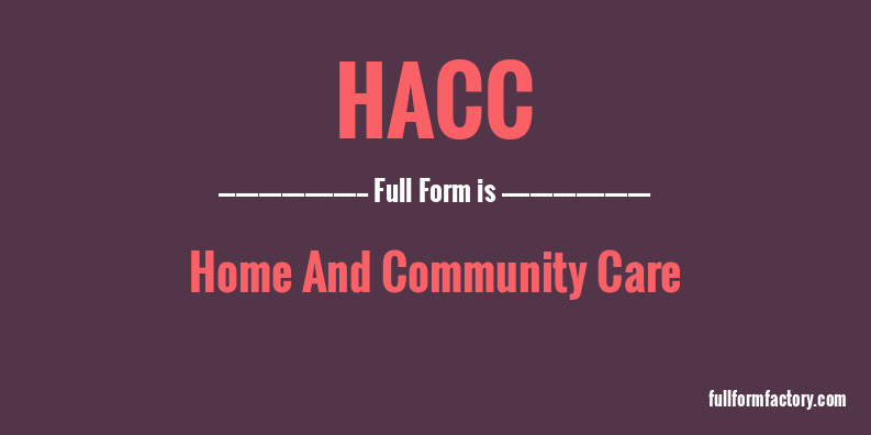 hacc-full-form