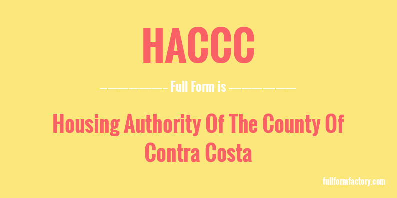 haccc-full-form