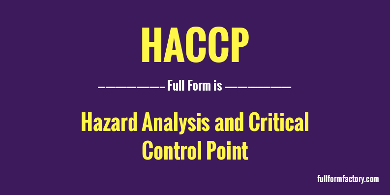 haccp-full-form