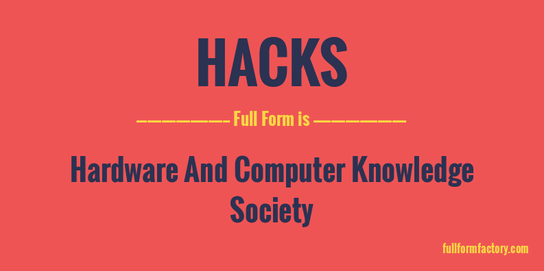 hacks-full-form