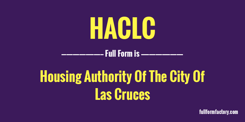 haclc-full-form